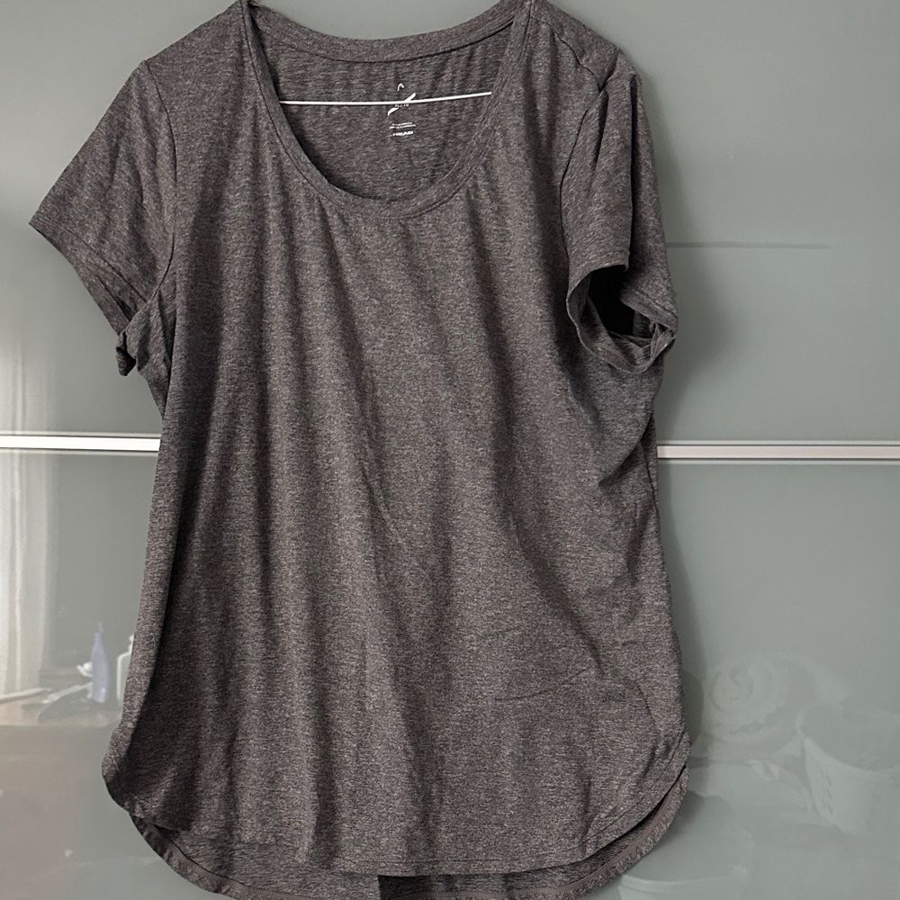Head Women's Charcoal Short Sleeve Tee